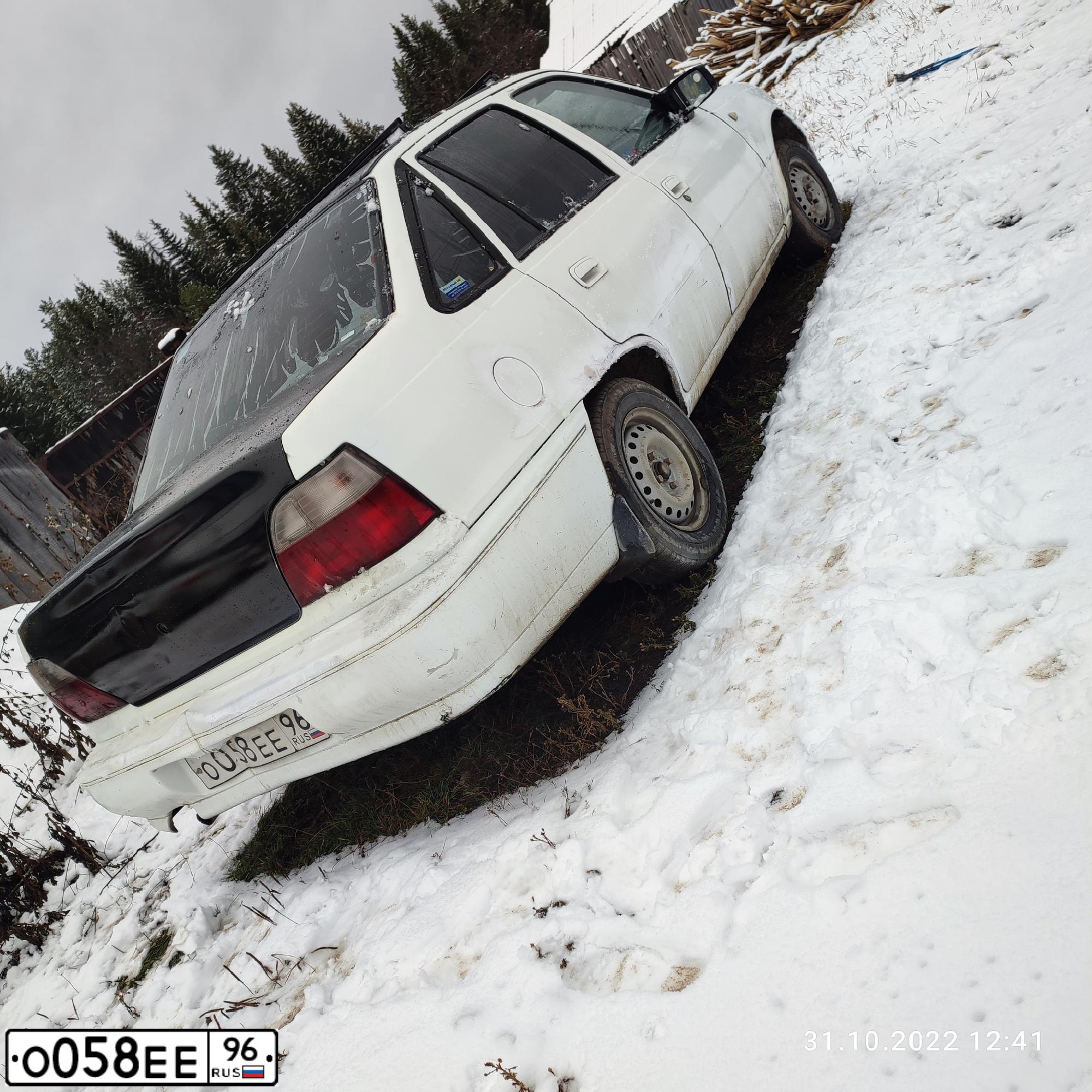 Фото автомобиля DAEWOO NEXIA, 1997 — госномер О058ЕЕ96. Цвет: БЕЛЫЙ