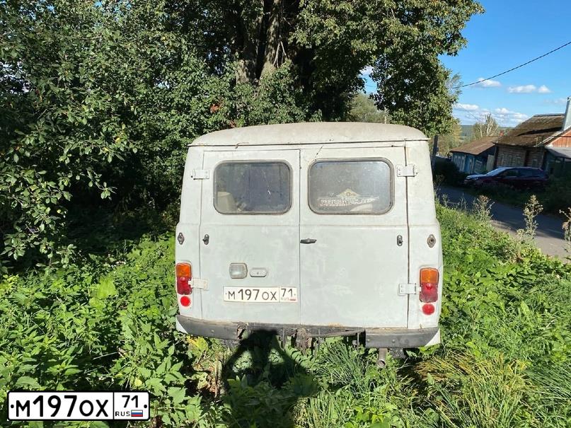 Фото автомобиля UAZ 3962, 1999 — госномер М197ОХ71. Цвет: БЕЛАЯ НОЧЬ