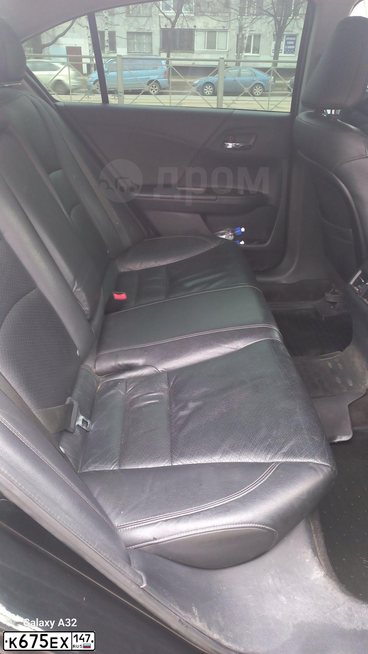 Фото автомобиля HONDA ACCORD, 2013 — госномер К675ЕХ147. Цвет: ЧЕРНЫЙ