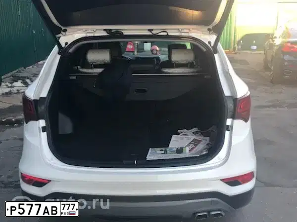 Фото автомобиля HYUNDAI TUCSON, 2017 — госномер К107СХ53. Цвет: Белый