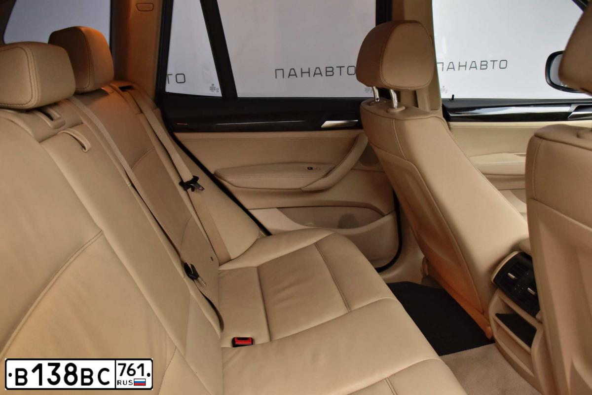 Фото автомобиля BMW X3, 2014 — госномер Н574ЕТ977. Цвет: ЧЕРНЫЙ