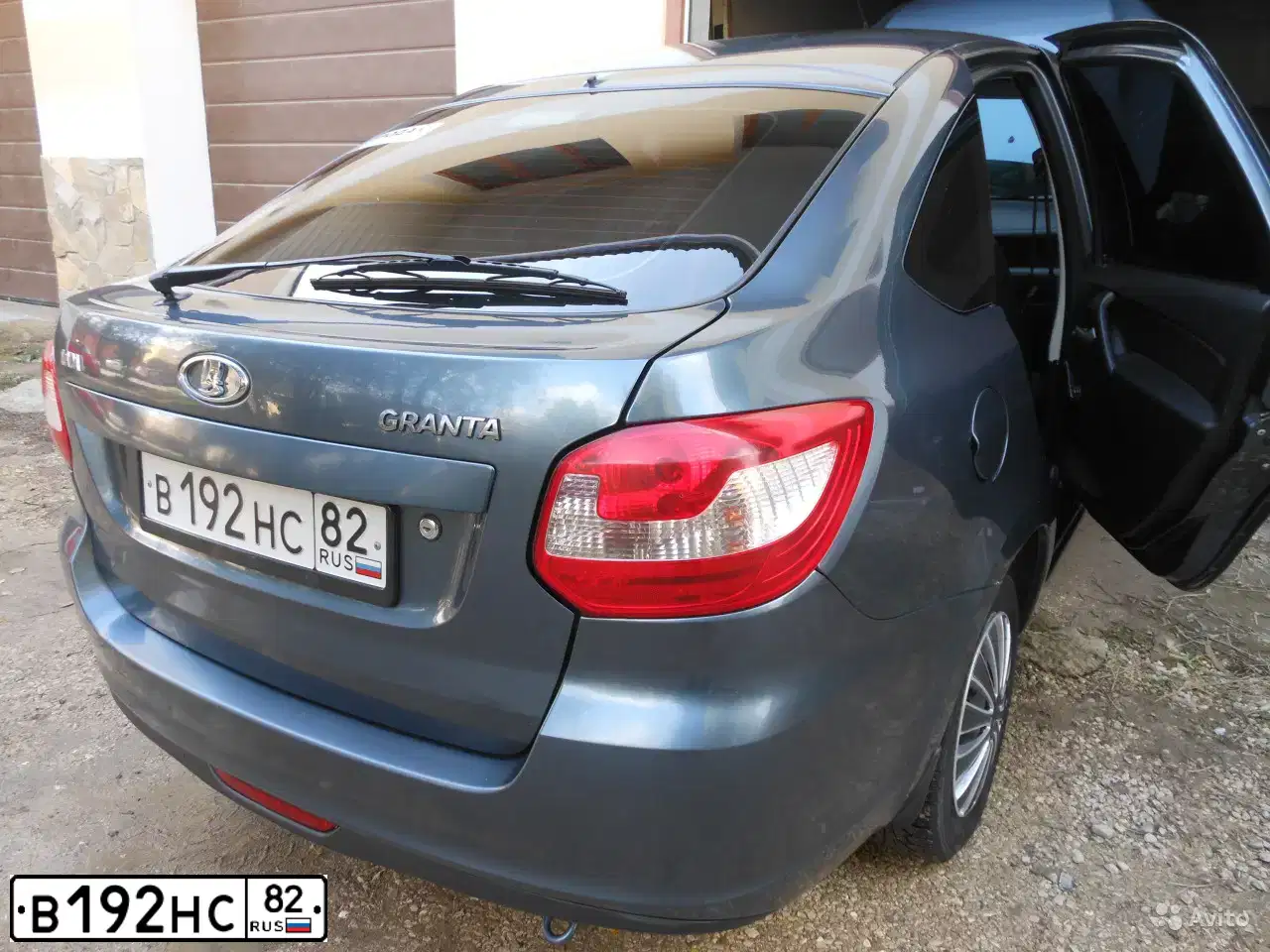 Фото автомобиля LADA GRANTA, 2014 — госномер Р954АЕ126. Цвет: СИНИЙ