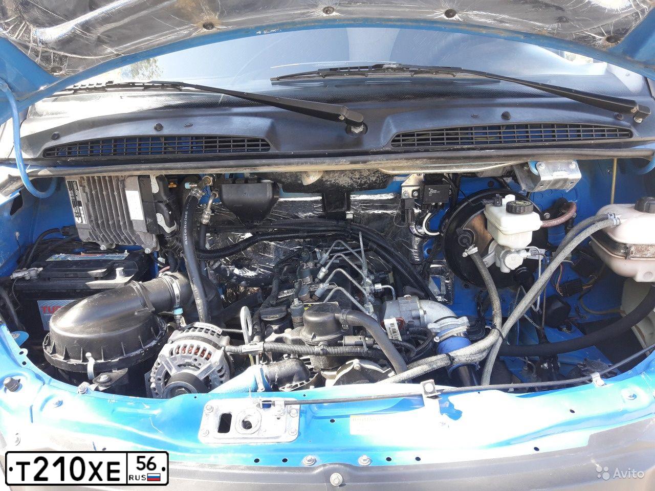 Фото автомобиля GAZ 2705 EL, 2012 — госномер В895АН01. Цвет: синий