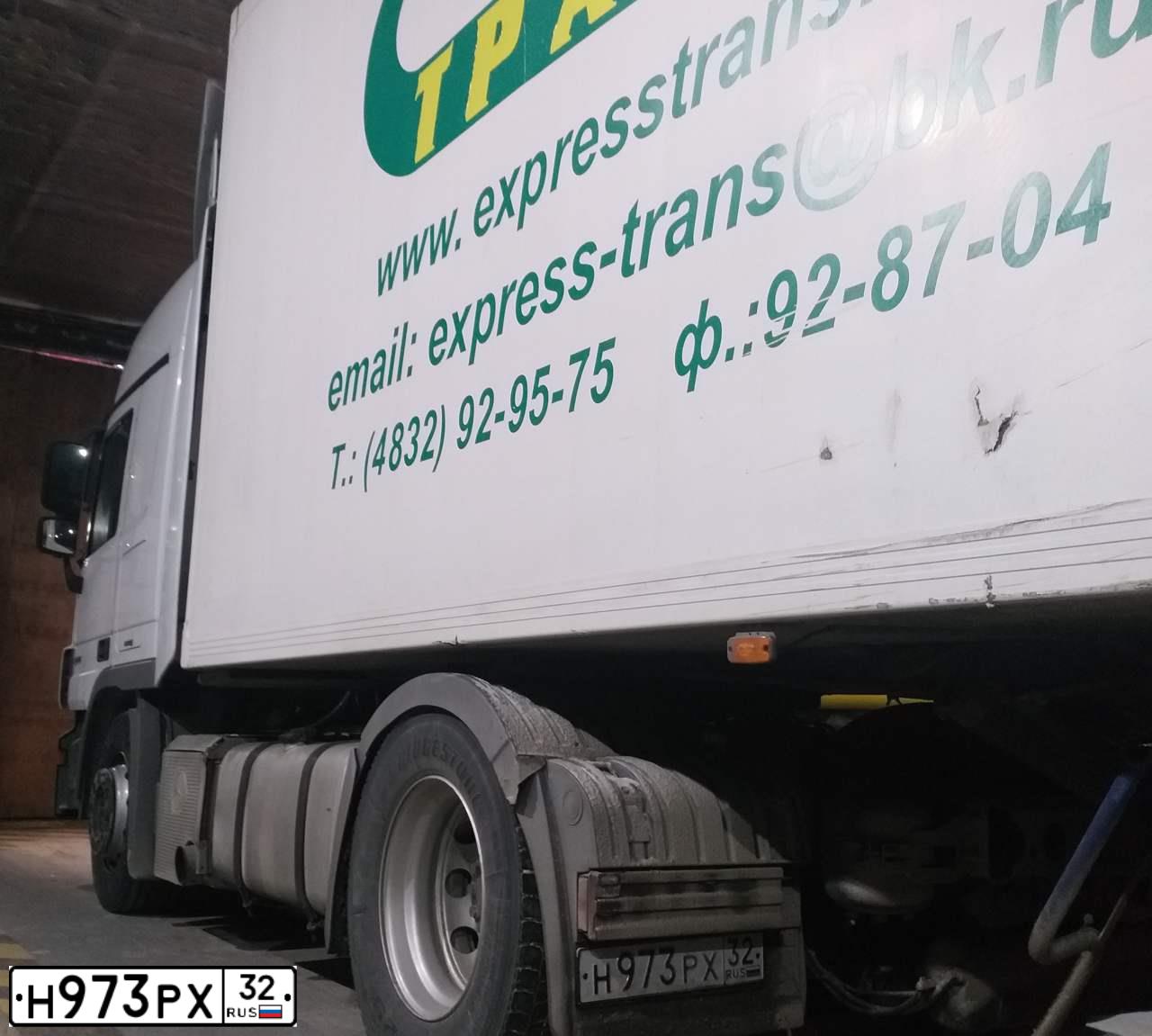 Фото автомобиля MERCEDES ACTROS, 2012 — госномер М951НА154. Цвет: Белый