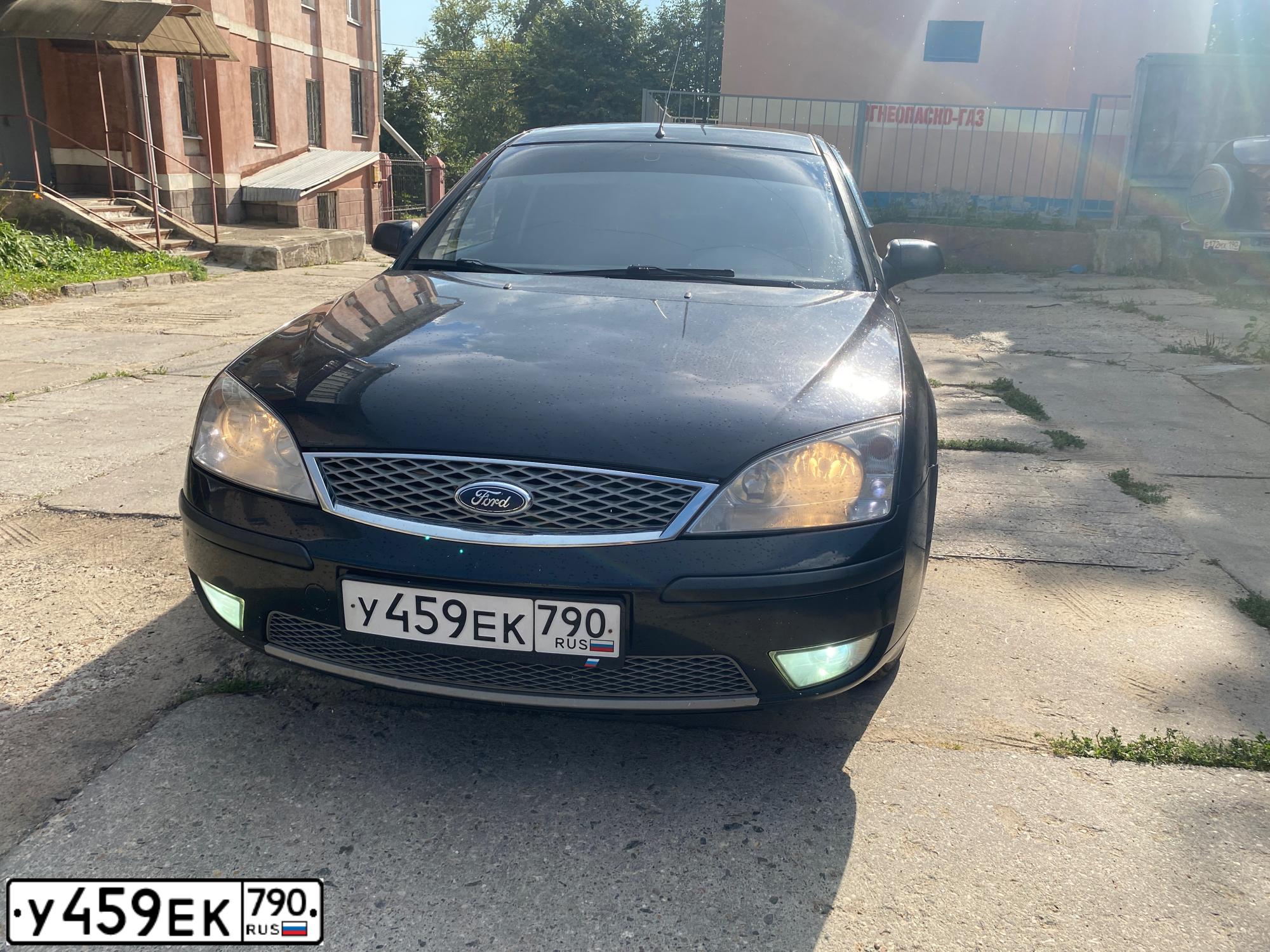 Фото автомобиля FORD MONDEO, 2006 — госномер О601КН177. Цвет: ЧЕРНЫЙ