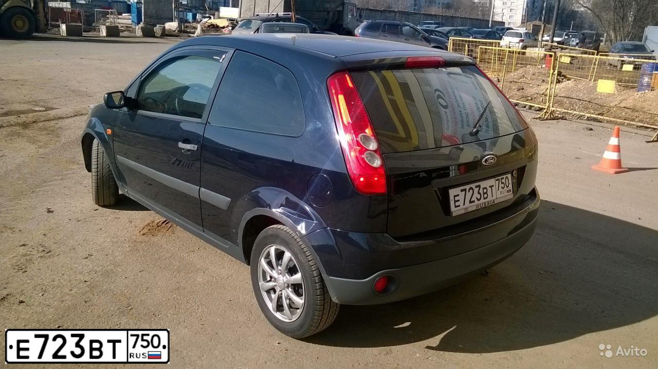 Фото автомобиля FORD FIESTA / ASPIRE, 2007 — госномер Е723ВТ750. Цвет: ТЕМНО-СИНИЙ