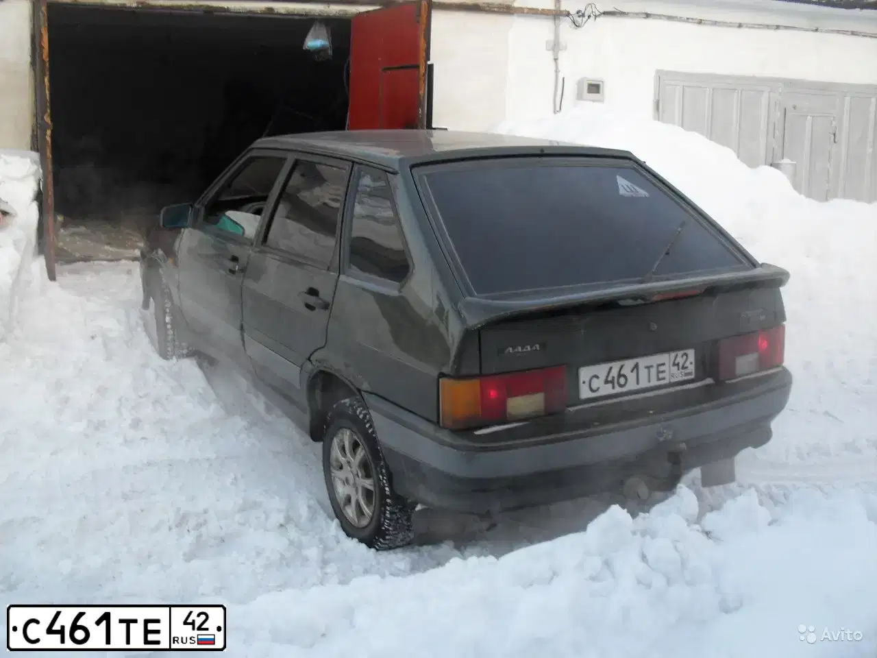 Фото автомобиля LADA 2114, 2004 — госномер Р044КО75. Цвет: ЗОЛОТИСТЫЙ ТЕМНО-ЗЕЛЕНЫЙ