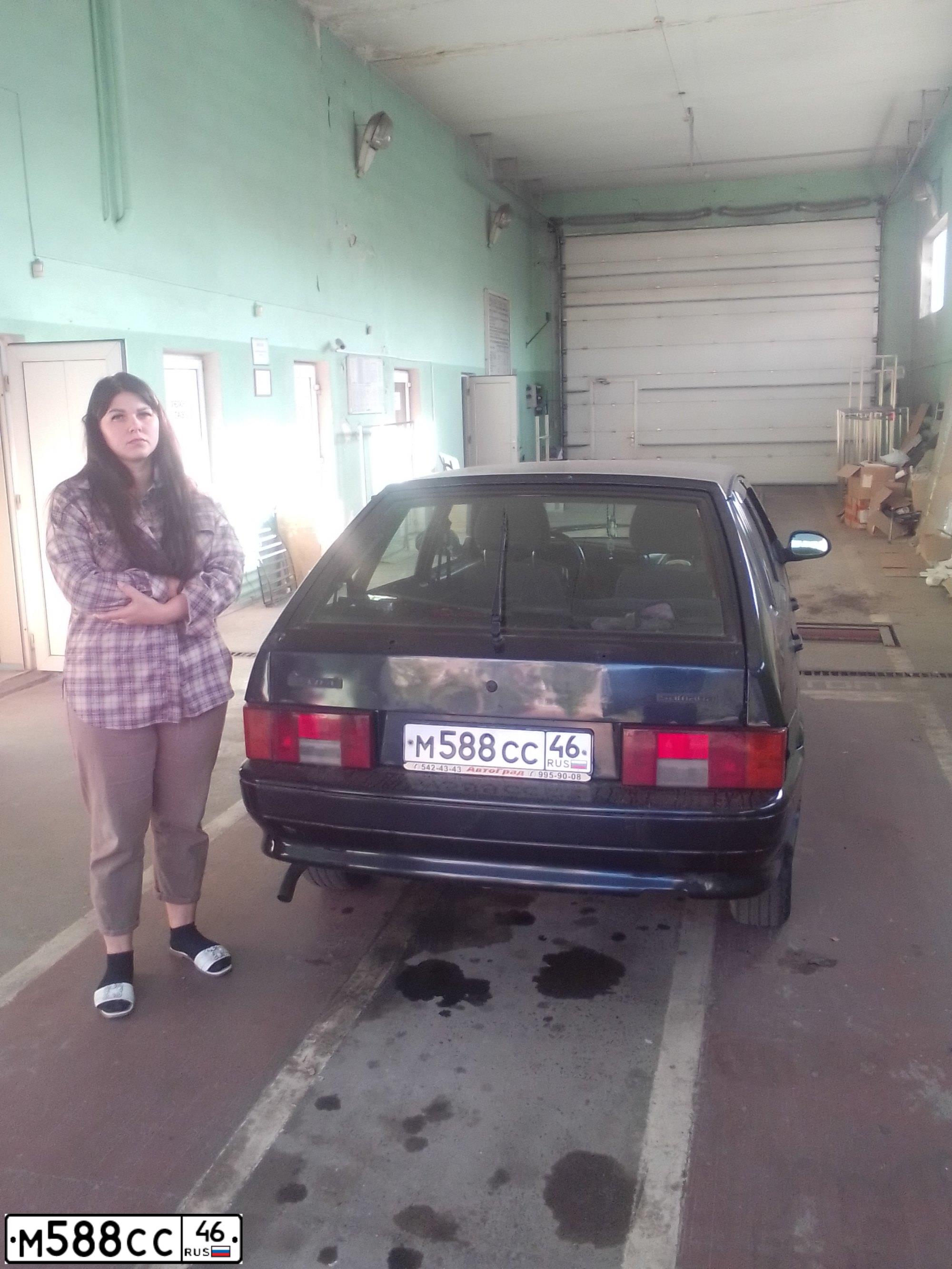 Фото автомобиля LADA 2114, 2006 — госномер Р345МУ46. Цвет: ГРАФИТОВЫЙ МЕТАЛЛИК