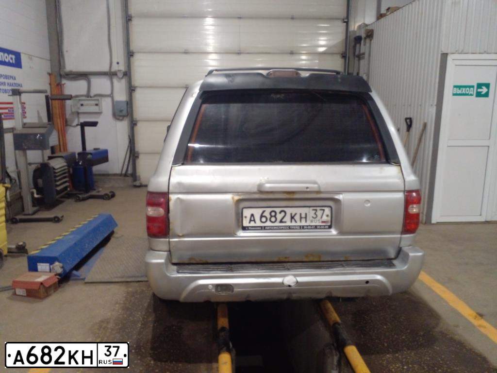 Фото автомобиля GREAT WALL SAFE, 2007 — госномер О355ТУ33. Цвет: СВЕТЛО-СЕРЫЙ