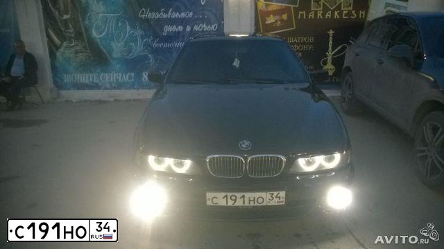 Фото автомобиля BMW 520IA, 2000 — госномер Н647МР761. Цвет: ЧЕРНЫЙ