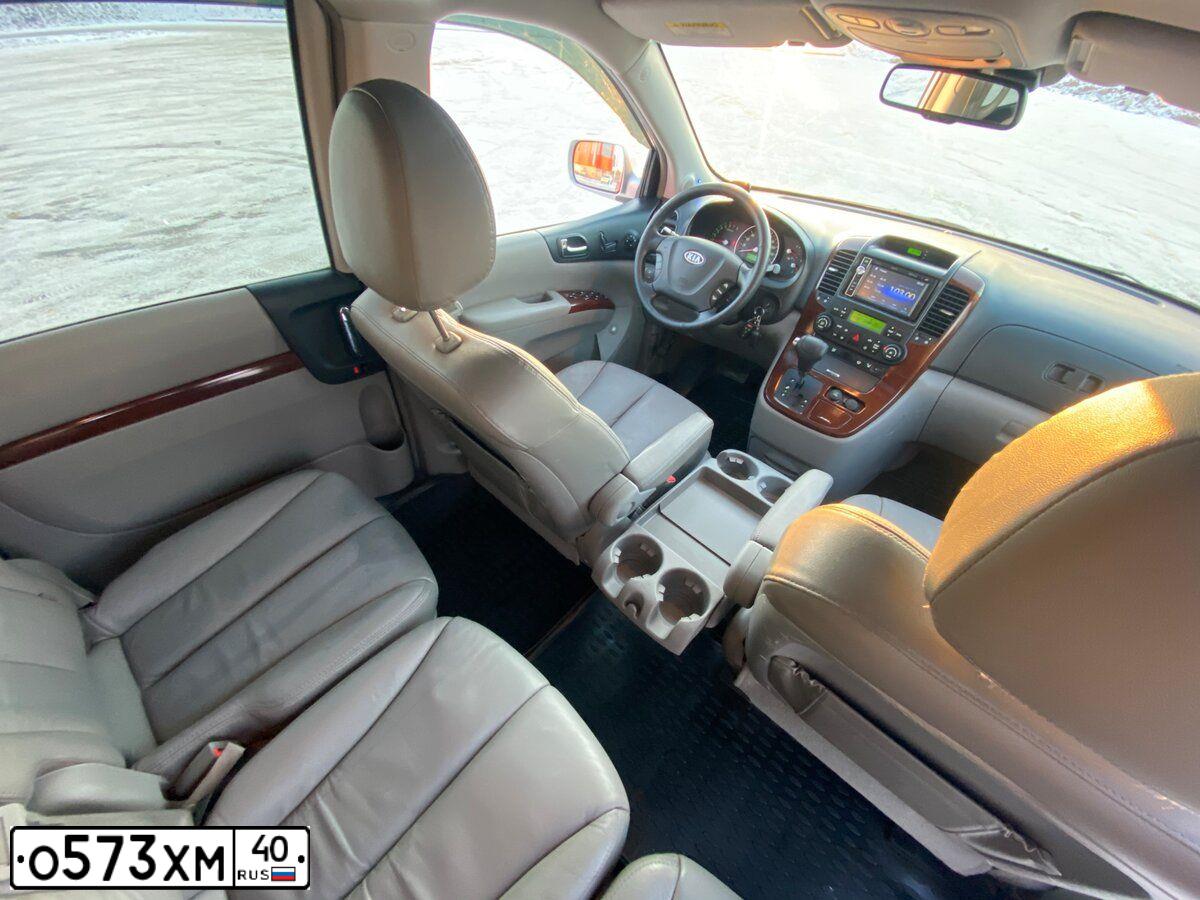 Фото автомобиля KIA CARNIVAL, 2007 — госномер О573ХМ40