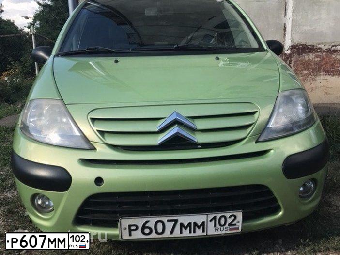 Фото автомобиля CITROEN C3 PICASSO, 2006 — госномер К332АТ156. Цвет: САЛАТОВЫЙ