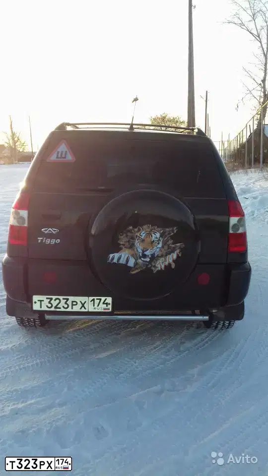 Фото автомобиля CHERY TIGGO, 2007 — госномер В776ВТ156. Цвет: ЧЕРНЫЙ