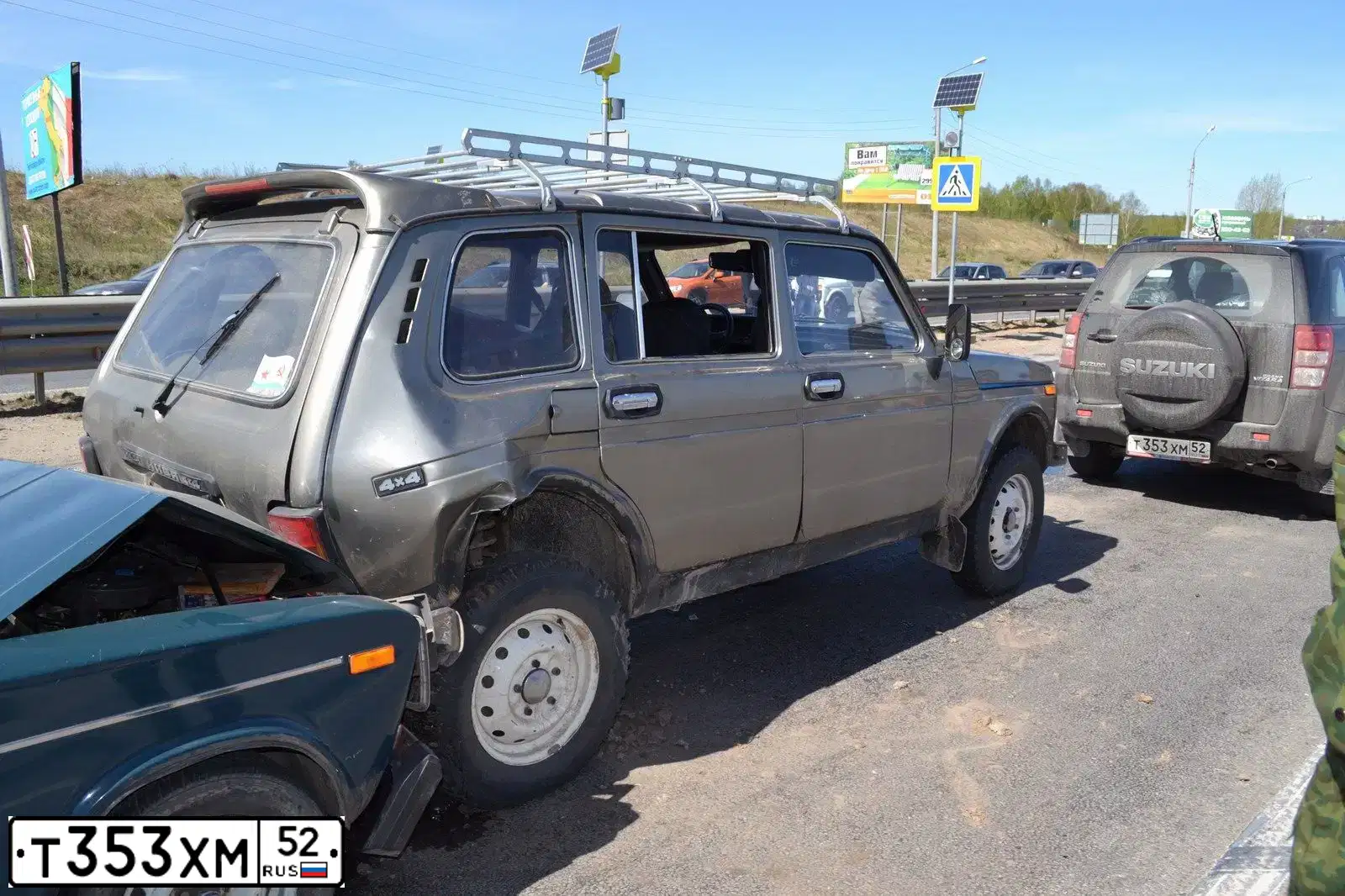 Фото автомобиля TAGAZ ACCENT, 2007 — госномер В697ТУ152. Цвет: ЧЕРНЫЙ